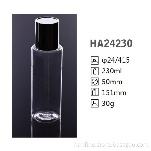 Over 10 years experience factoty 230ML empty cosmetic bottle